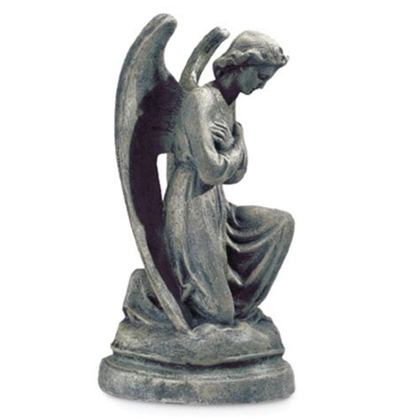 Angel Kneeling Statue Garden Statues Statue Sculpture