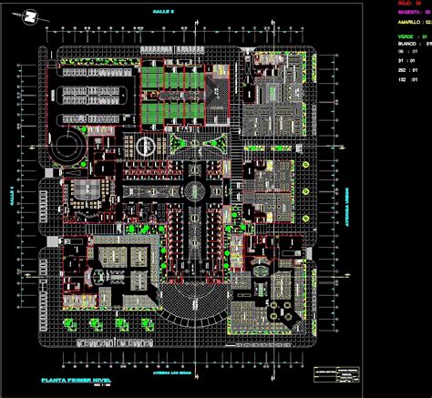 Commercial Complex Chiclayo City Dwg Block For Autocad Designs Cad