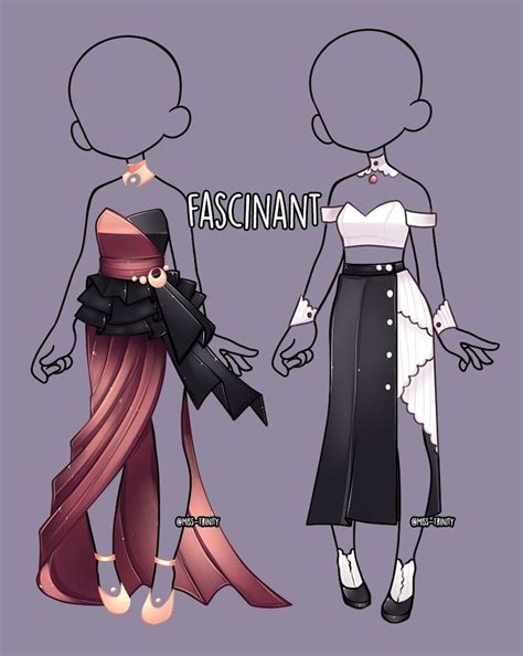 Fascinant Outfit Adopt Close By Miss Trinity On Deviantart Anime Outfits Drawing Anime