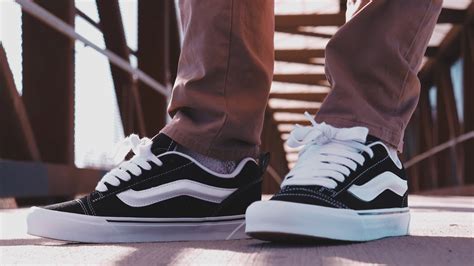Vans Knu Skool Black White Sneaker Review A Fun And Fresh Take On A