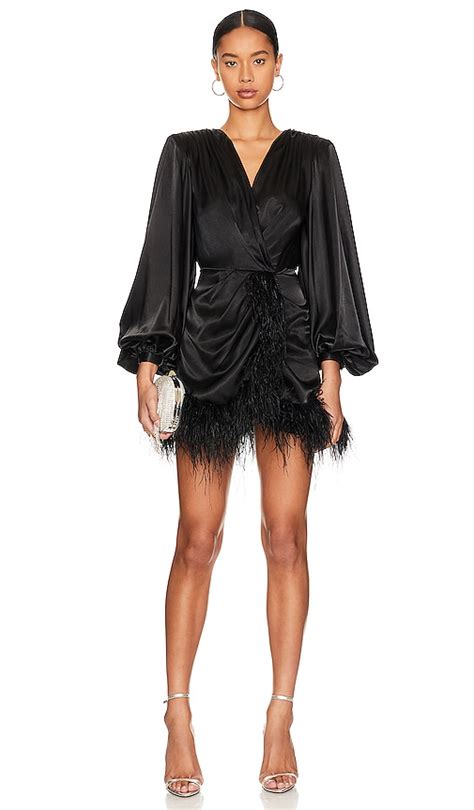 huge discount outlet farah ruffled dress silk farah minidress mini black noir