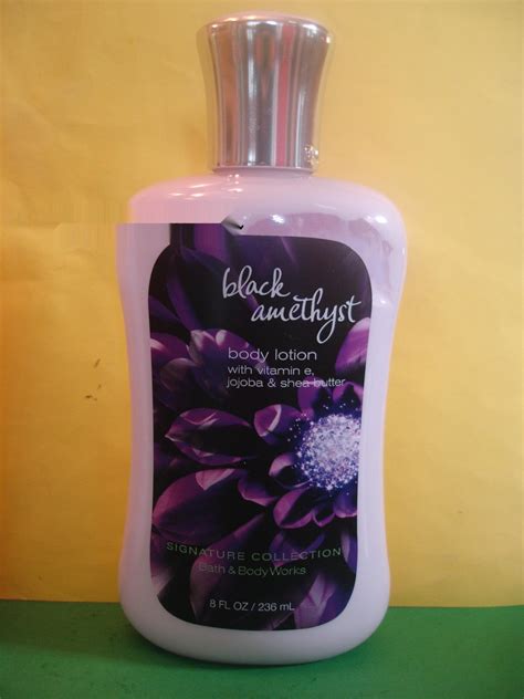 Bath And Body Works Black Amethyst Lotion Large Full Size