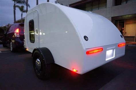 nestegg brand fiberglass teardrop trailer teardrop camper teardrop trailer van camping