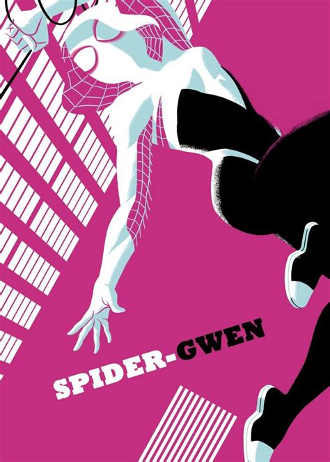 Spider Gwen Poster By Marvel Displate Marvel Spider Gwen Spider