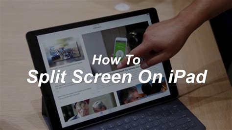 How To Split Screen On Ipad And Ipad Pro Youtube