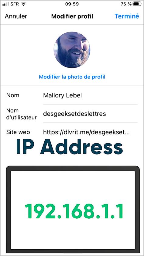 Comment trouver l'adresse IP d'un utilisateur Instagram