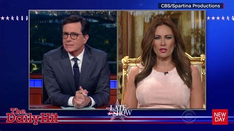 Colbert Gets In On The Melania Trump Interviews Cnn Video