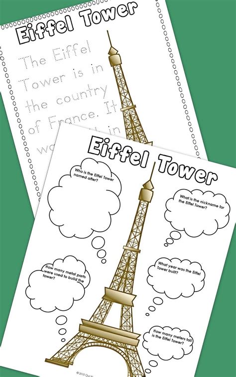 France ~ The Eiffel Tower France For Kids Eiffel Tower World