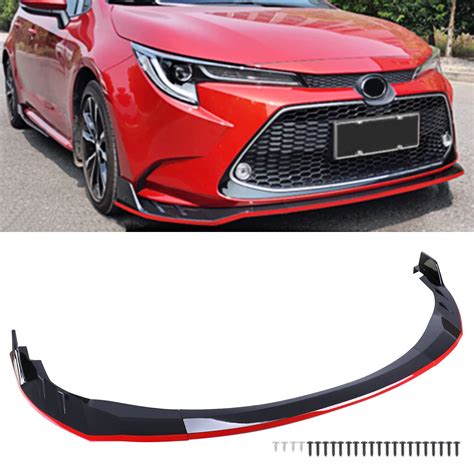 Buy Fits Toyota Corolla 2019 2020 2021 2022 Front Bumper Lip Body Kit