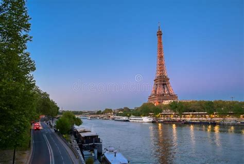 Eiffel Tower In Paris France Editorial Stock Image Image Of Landmark