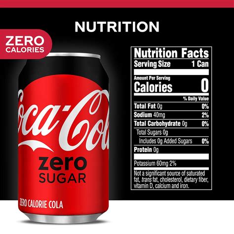 Coca Cola Zero Sugar 12 Oz Coca Cola Product Facts Coke Zero Vs