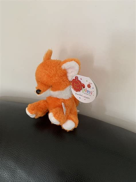 Fox Soft Toy 14cm Tall Childrens Stuffed Animal Cuddly Plush Keel Toys