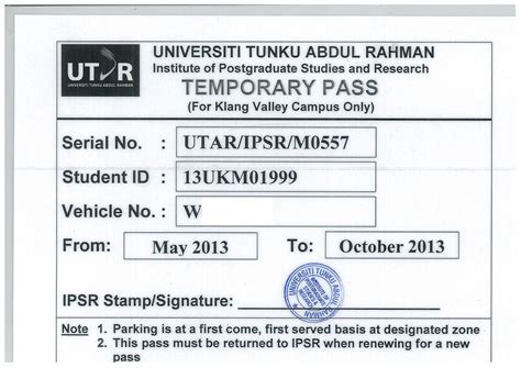 Universiti tunku abdul rahman (utar) 拉曼大学. UTAR Part Time MBA Study Diary: Student ID, Student Portal ...