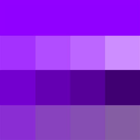 Violet Purple Colour Shades Shades Of Purple Purple Color