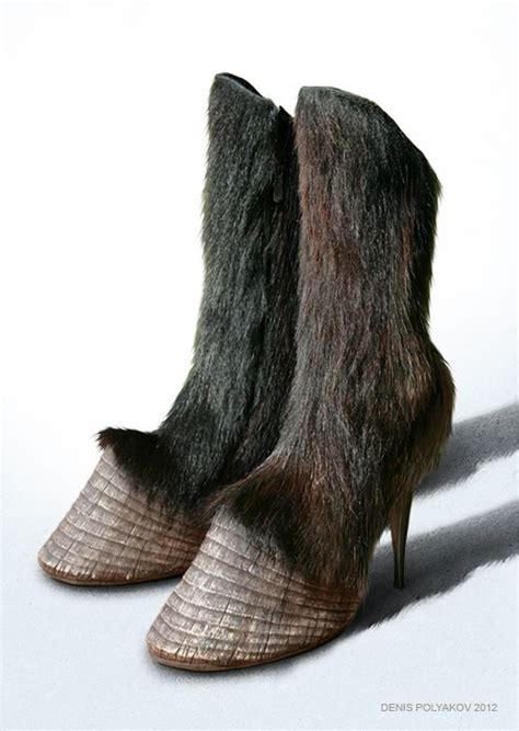 Hoof Boots By Denispolyakov On Deviantart Quirky Shoes Hoof Shoes