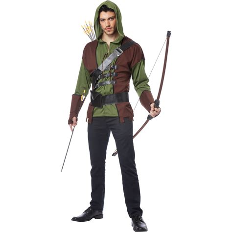 Mens Medieval Outlaw Adult Halloween Costume