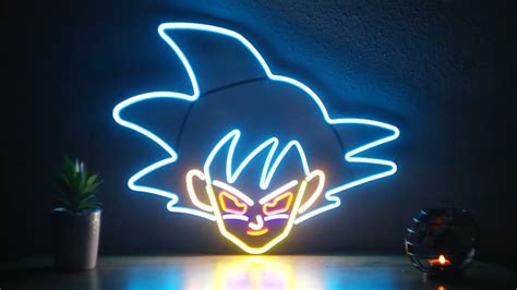 Son Goku Dragon Ball Led Neon Sign Kamelneon