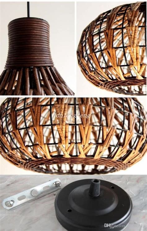Enjoy free shipping on most stuff, even big stuff. New 14 Handmade Modern Rattan Ceiling Pendant Lamp Living ...