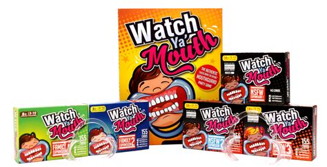 Game Night Holiday Edition Watch Ya Mouth Party Game