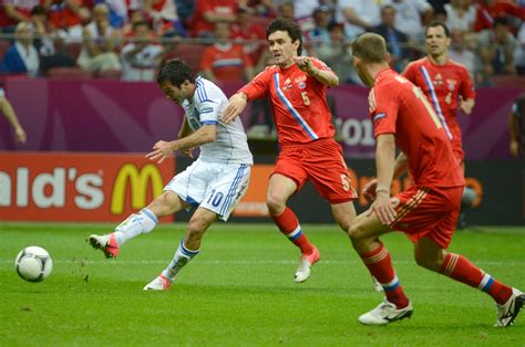 Euro 2012 — Greece Beats Russia 1 0 To Reach Quarterfinals