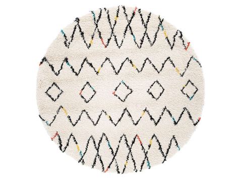 Tapis berbere » tapis berbere rond. Tapis rond 160 cm BADI - Vente de Tapis salon et chambre ...