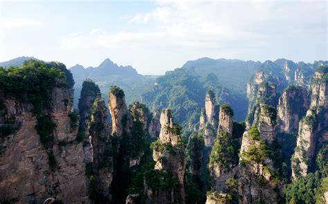 Zhangjiajie National Forest Park China Wallpapers Images Photos