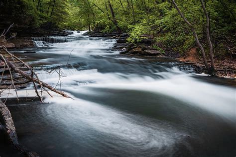 Flowing Waters Of Tanyard Creek Bella Vista Arkansas Photograph By