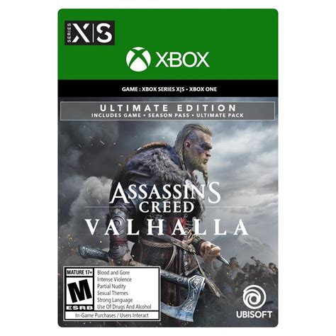 Assassins Creed Valhalla Xbox Series Xs Xbox One Ultimate Edition