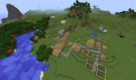 This minecraft seeds page is dedicated to all the village seeds on the site. File:Minecraft 1.8.7 village seed with tall blacksmith ...