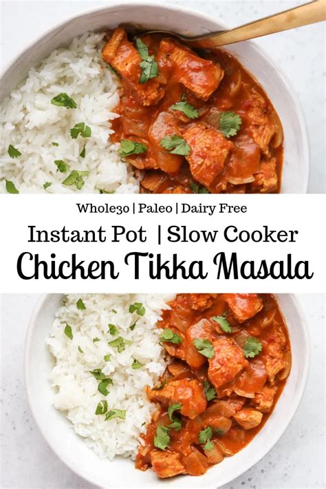 We just love to pressure cook and i am certain you will too. Instant Pot Chicken Tikka Masala {Whole30} | Recipe in 2020 | Instant pot dinner recipes, Tikka ...