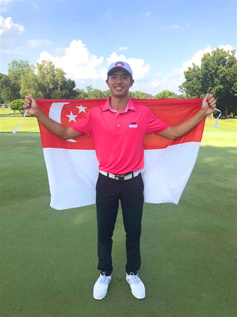 Singapores Top National Golfer James Leow Clinches Individual Gold Medal In The 2019 Sea Games