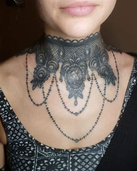 Discover Lace Neck Tattoo Super Hot In Eteachers
