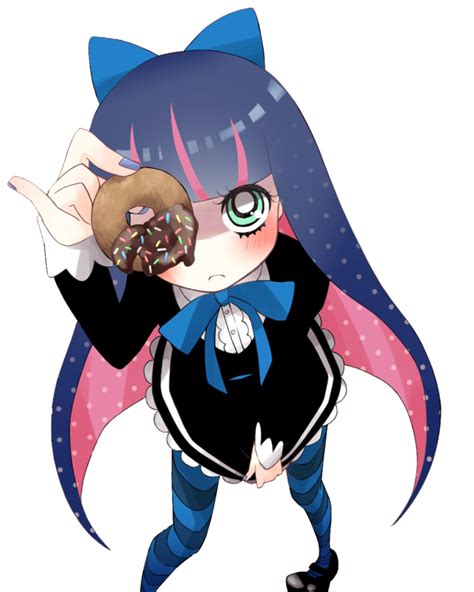 Stocking Psg Panty And Stocking With Garterbelt Artist Request Non Web Source 1girl Blue