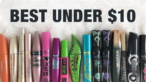 These 13 best drugstore mascaras, from brands like l'oreal, maybelline, and covergirl, give even the teeniest lashes volume, thickness, length, and definition. BEST DRUGSTORE MASCARAS (UNDER $10) - YouTube