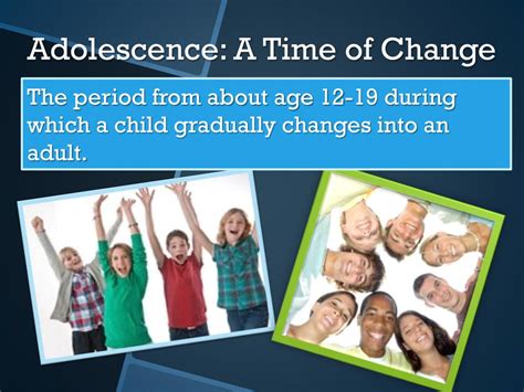 Ppt Adolescence A Time Of Change Powerpoint Presentation Free