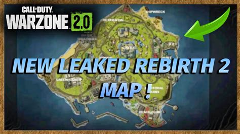 NEW LEAKED WARZONE 2 REBIRTH ISLAND MAP Rebirth Island Back On