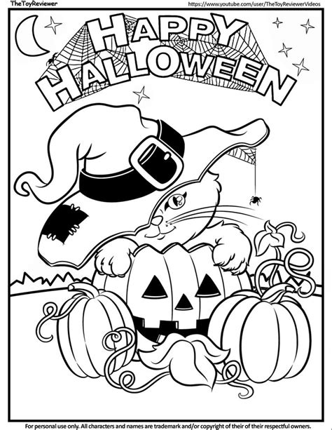 70 Happy Halloween Coloring Pages Free Printable Fieltros Patiki