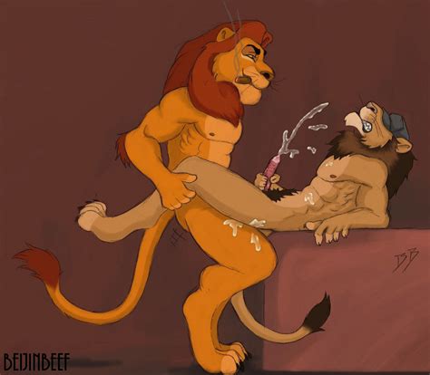 Rule 34 Anal Anthro Barbs Beijinbeef Cum Cumshot Disney Feline Gay Lion Male Mane Masturbation
