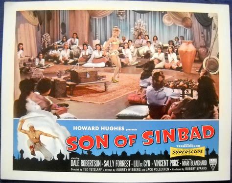 Lili St Cyr In Son Of Sinbad Sally Forrest Sinbad Forrest