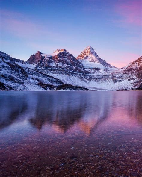 Cold Mornings From Mount Assiniboine Provincial Park Photo By Callum