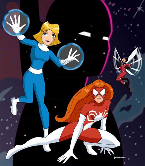 What If Totally Spies Had Marvel Superpowers By Jettmanas On Deviantart