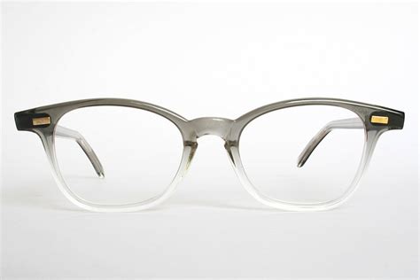 Vintage 50s Mens Grey Fades Eyeglasses New Old Stock Eyeglasses Vintage Eye Glasses Sunglass