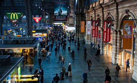 Frankfurt main Train Station Photograph by Michalakis Ppalis - Fine Art