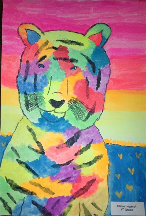 Fauvism Clot Color Mood Art Project Fauvism Art Animal Art Projects
