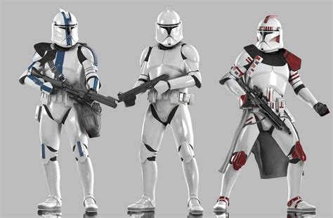Clone Troopers Phase I By Yare Yare Dong Star Wars Images Star