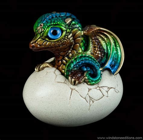 Hatching Dragon Version 2 Prismatic Spring Windstone Editions