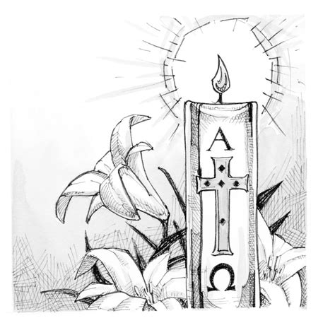 This is an uncolored coloring page, and a digital upload — not a physical product. Paschal Candle Cliparts | Free Download Clip Art | Free ...