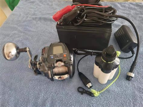 Daiwa Seaborg Mj Electric Reel Set Left Hand Retrieval Sports