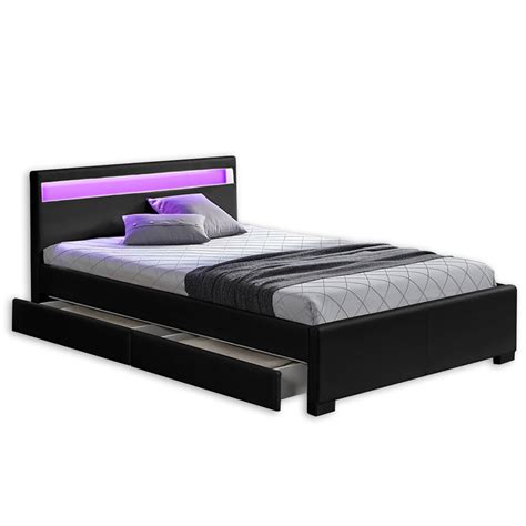 Bett mit lattenrost doppelbett ehebett mit und ohne matratze bettkasten eiche. Bett 140x200 Mit Bettkasten Led - Zuhause