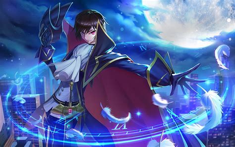 Hd Wallpaper Code Geass Lelouch Wallpaper Anime Lelouch Lamperouge Arts Culture And